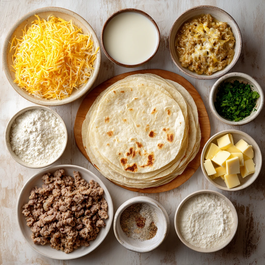 Breakfast Enchiladas Sausage Gravy Brunch Recipe