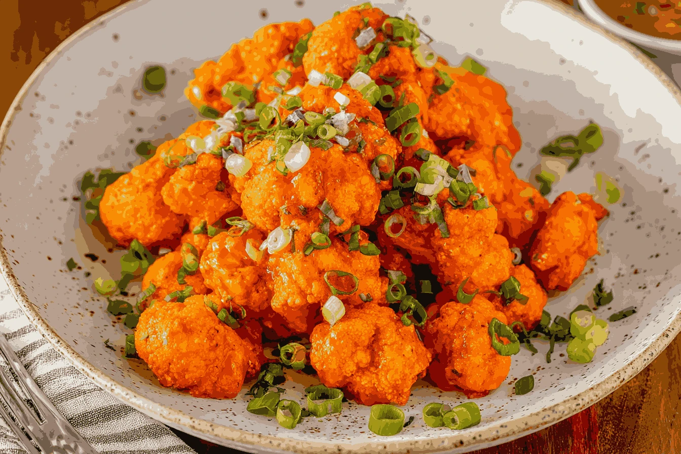 Buffalo Fried Cauliflower