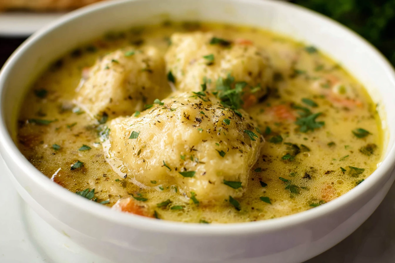 Chicken Dumpling Soup