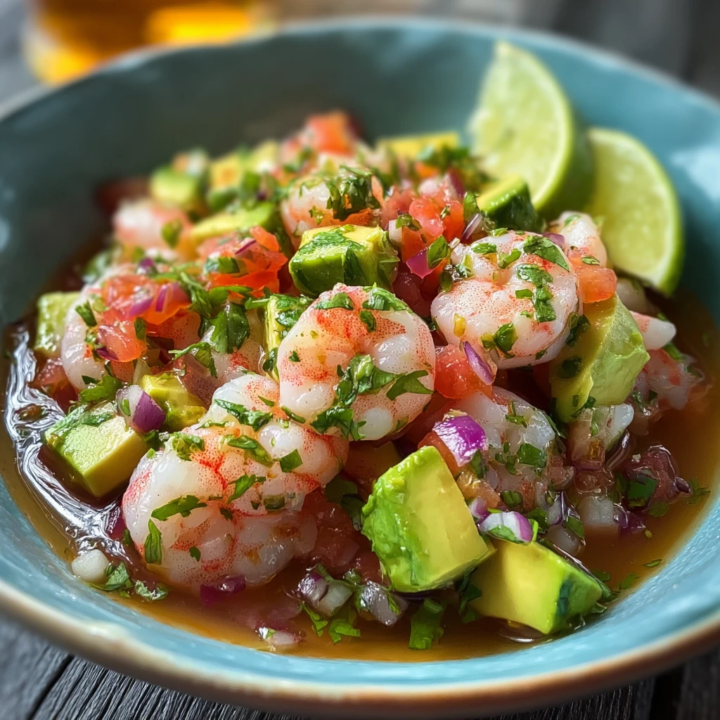 Chilli Lime Shrimp Ceviche