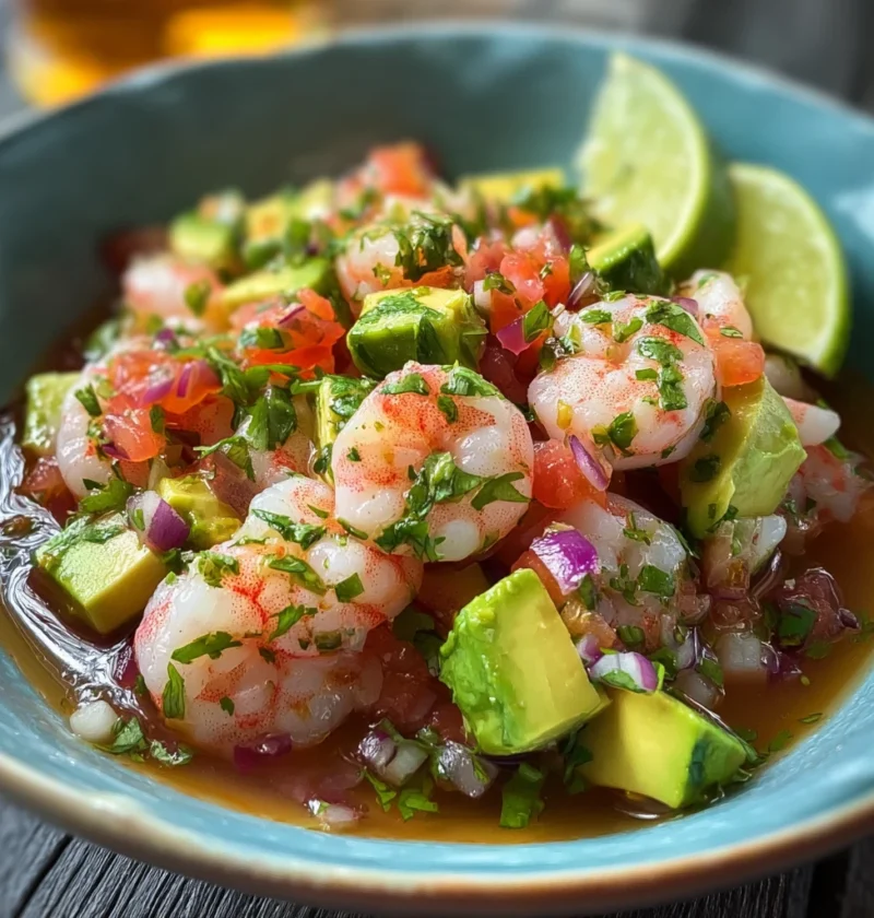 Chilli Lime Shrimp Ceviche