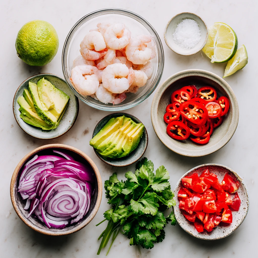 Chilli Lime Shrimp Ceviche