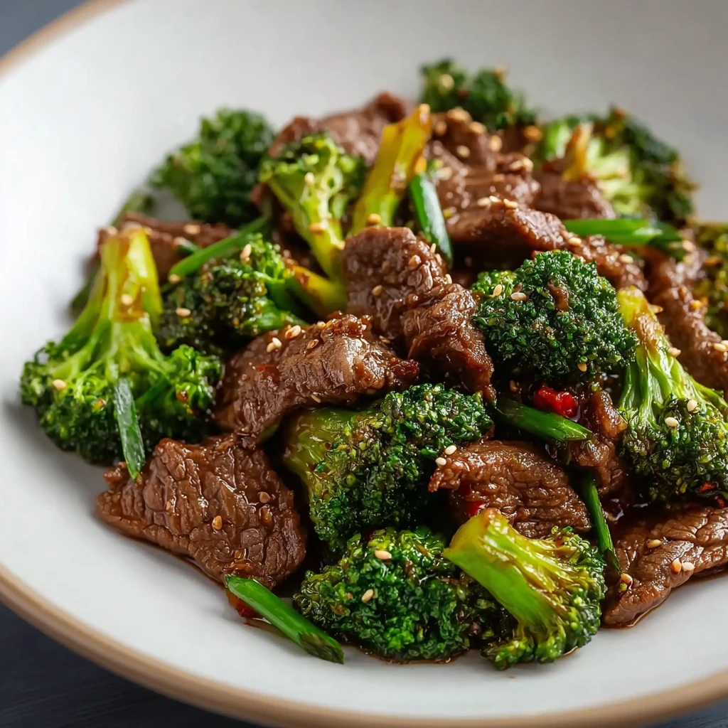 Chinese Beef and Broccoli Stir Fry