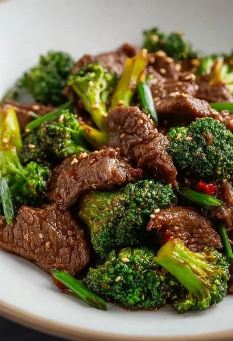 Chinese Beef Broccoli Stir Fry