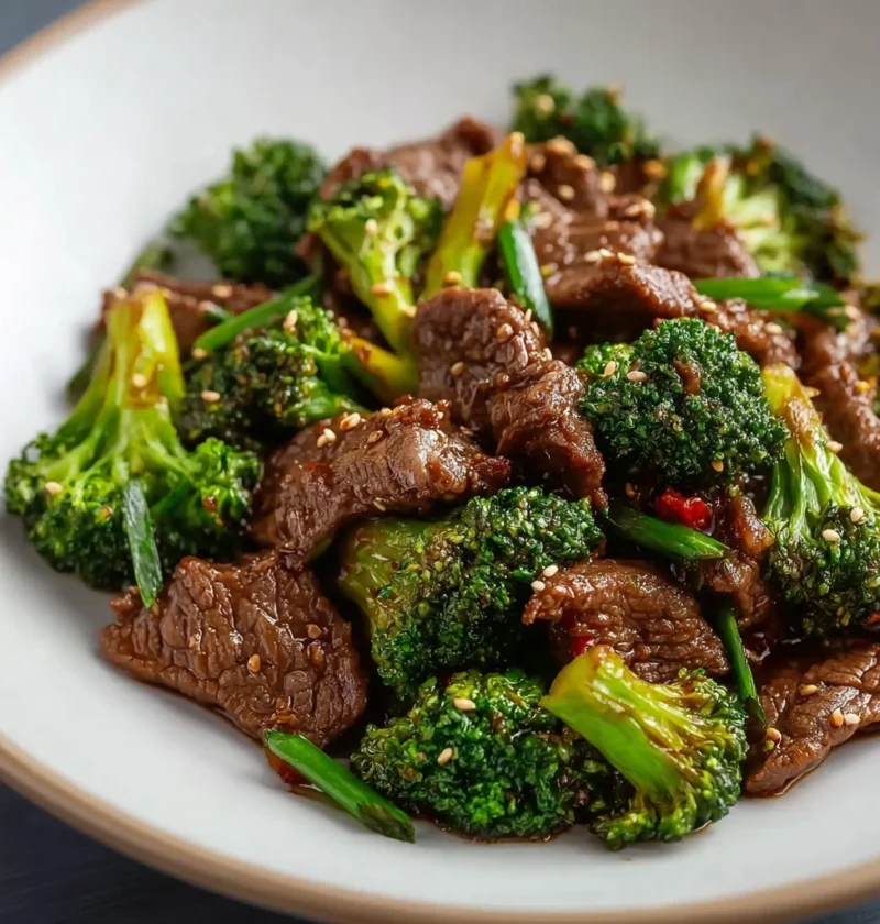 Chinese Beef Broccoli Stir Fry