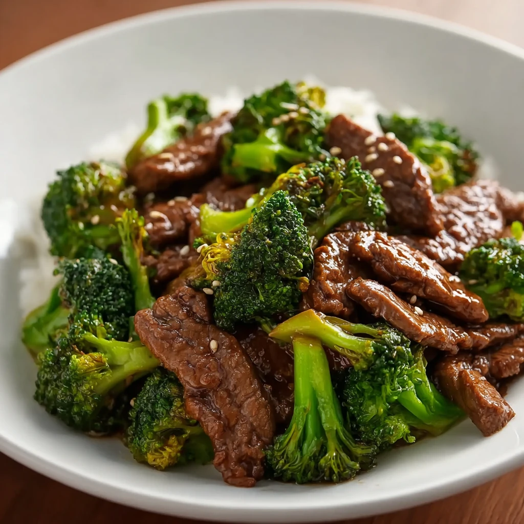 Chinese Beef Broccoli Stir Fry