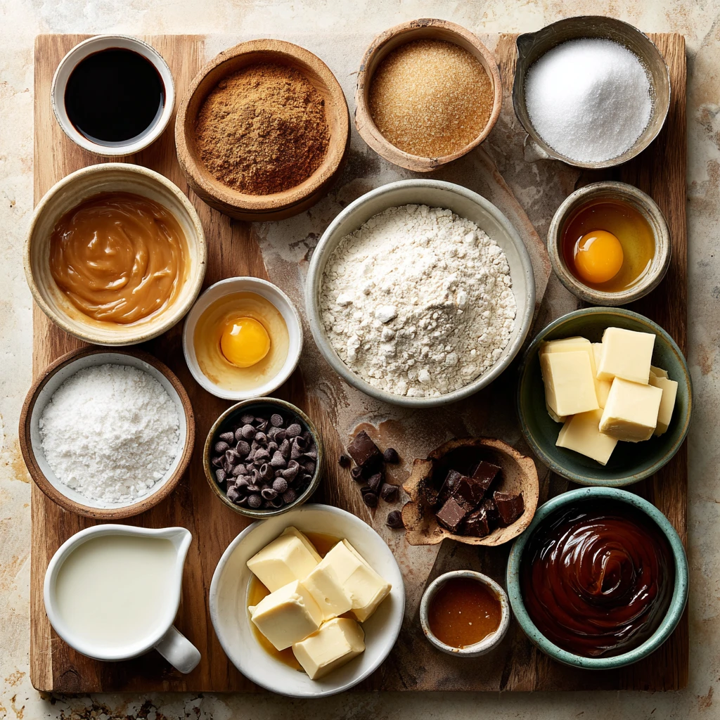 Chocolate Caramel Coffee Cake Rich Moist Bakerystyle