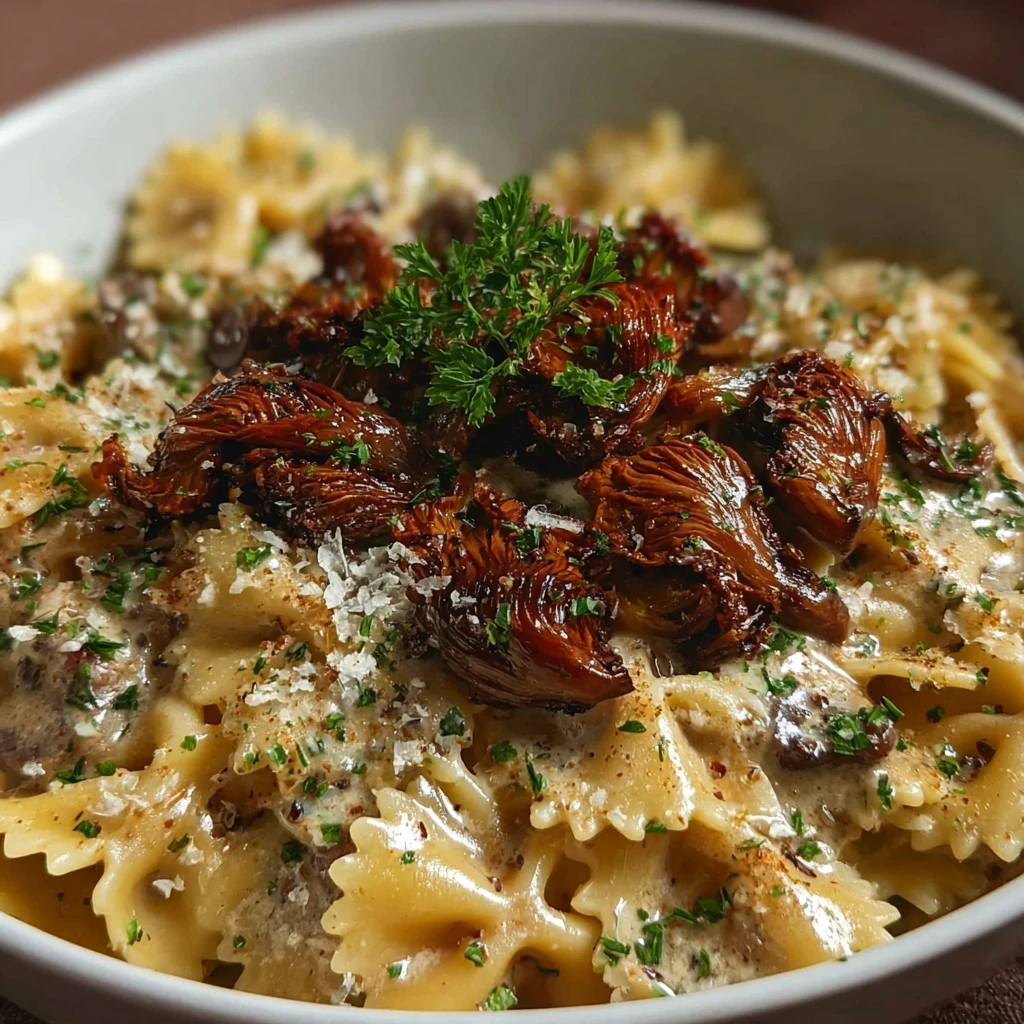 Creamy Morel Mushroom Sauce Recipe Over Pasta Easy Homemade Delight