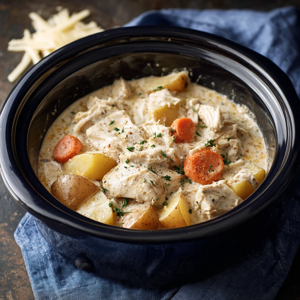 Crockpot Creamy Ranch Chicken