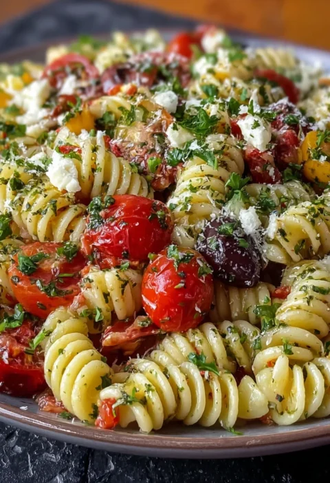 Zesty Italian Antipasto Pasta Salad Recipe Perfect Summer