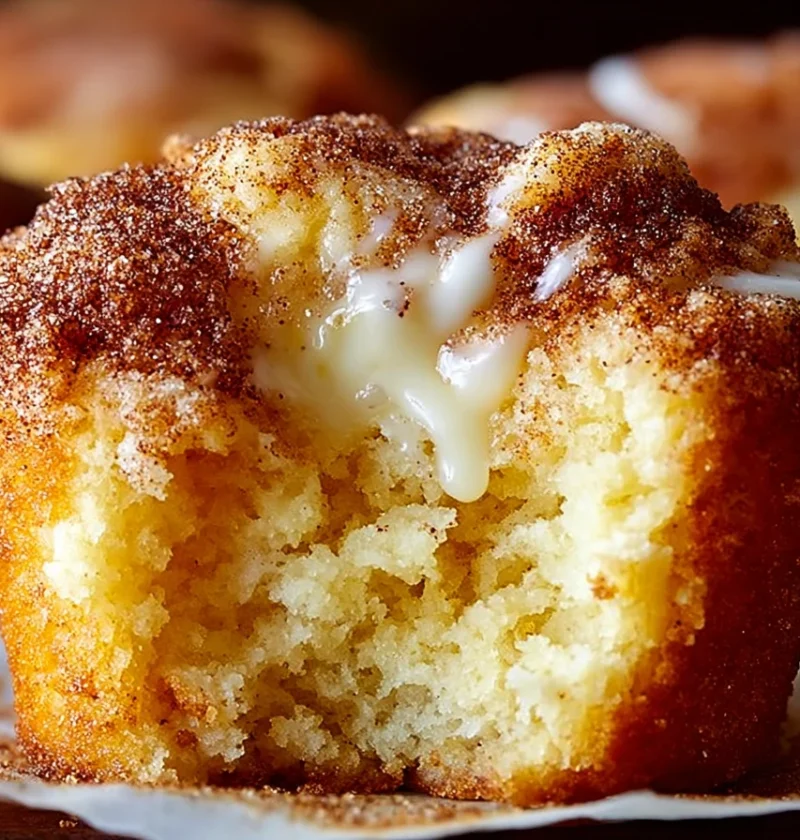 Gooey Cinnamon Cream Cheese Muffins Soft Bakerystyle