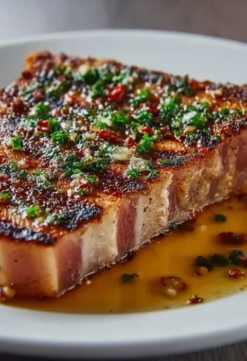 Grilled Steak Garlic Butter