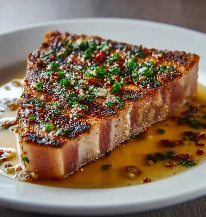 Grilled Steak Garlic Butter