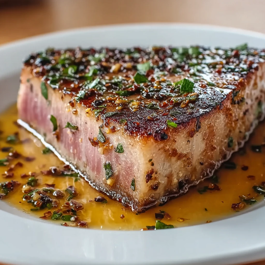 Grilled Steak Garlic Butter