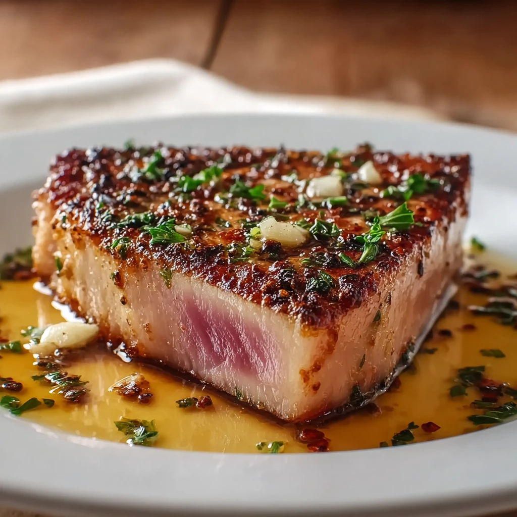 Grilled Steak Garlic Butter