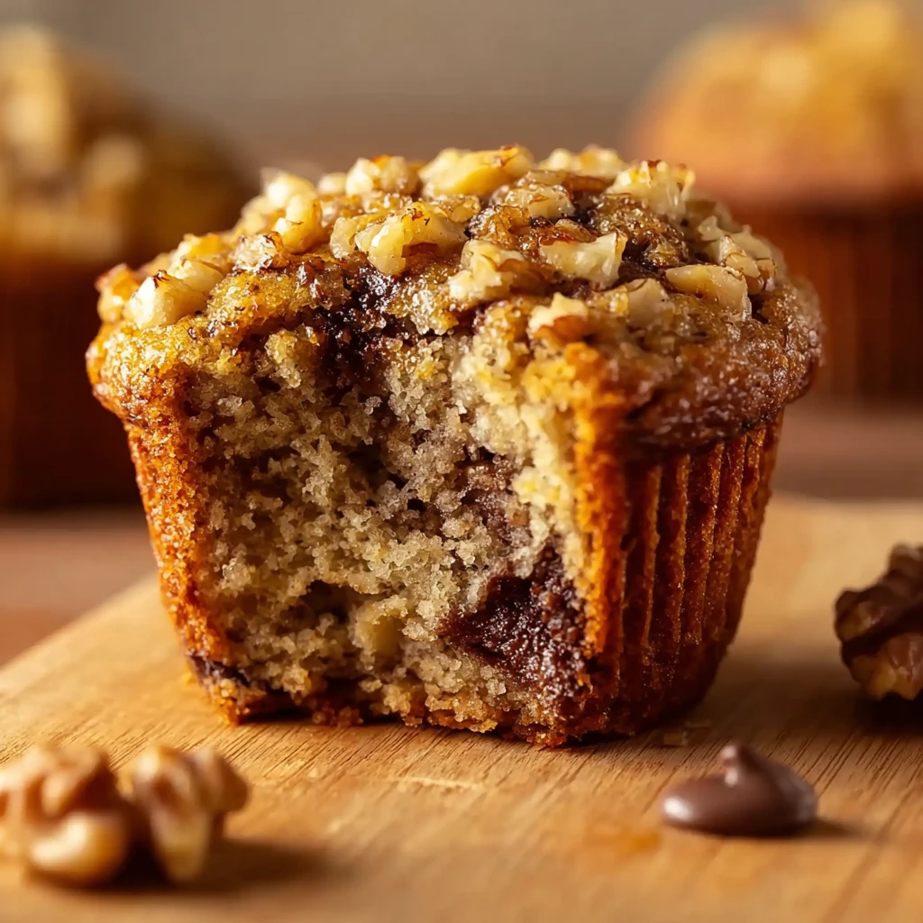 Moist Banana Nut Muffins Award Winning