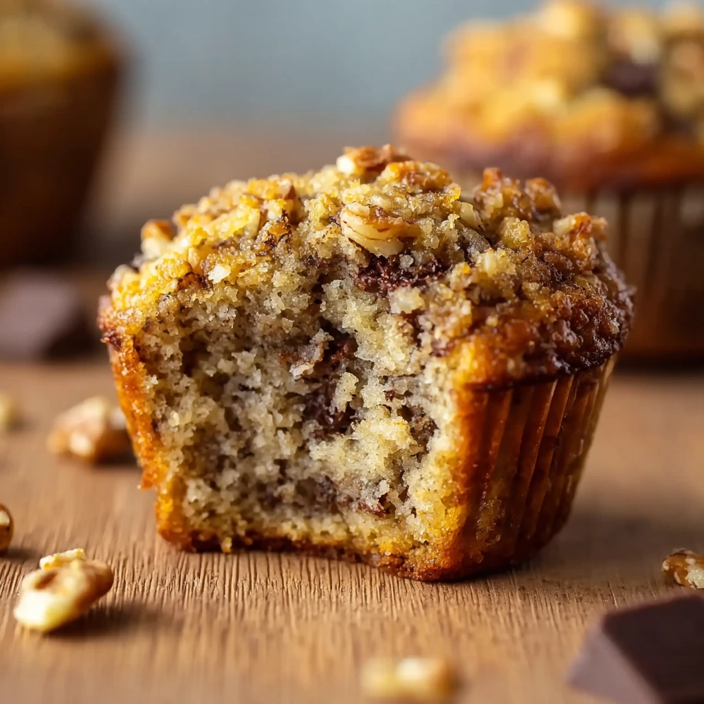 Moist Banana Nut Muffins Award Winning