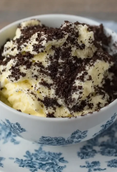 Oreo Cookie Dirt Pudding Recipe