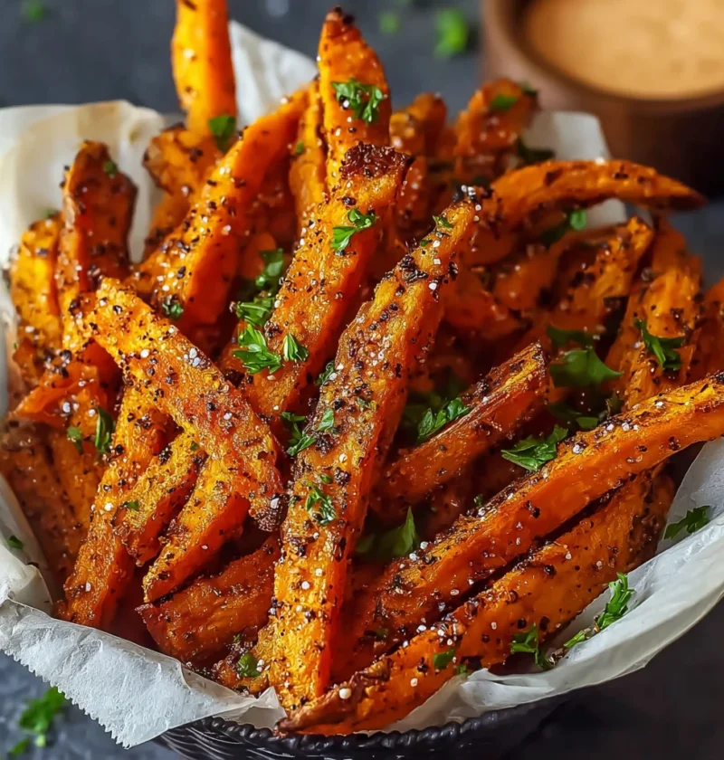 Oven Baked Sweet Potato Fries Crispy Healthy Irresistible