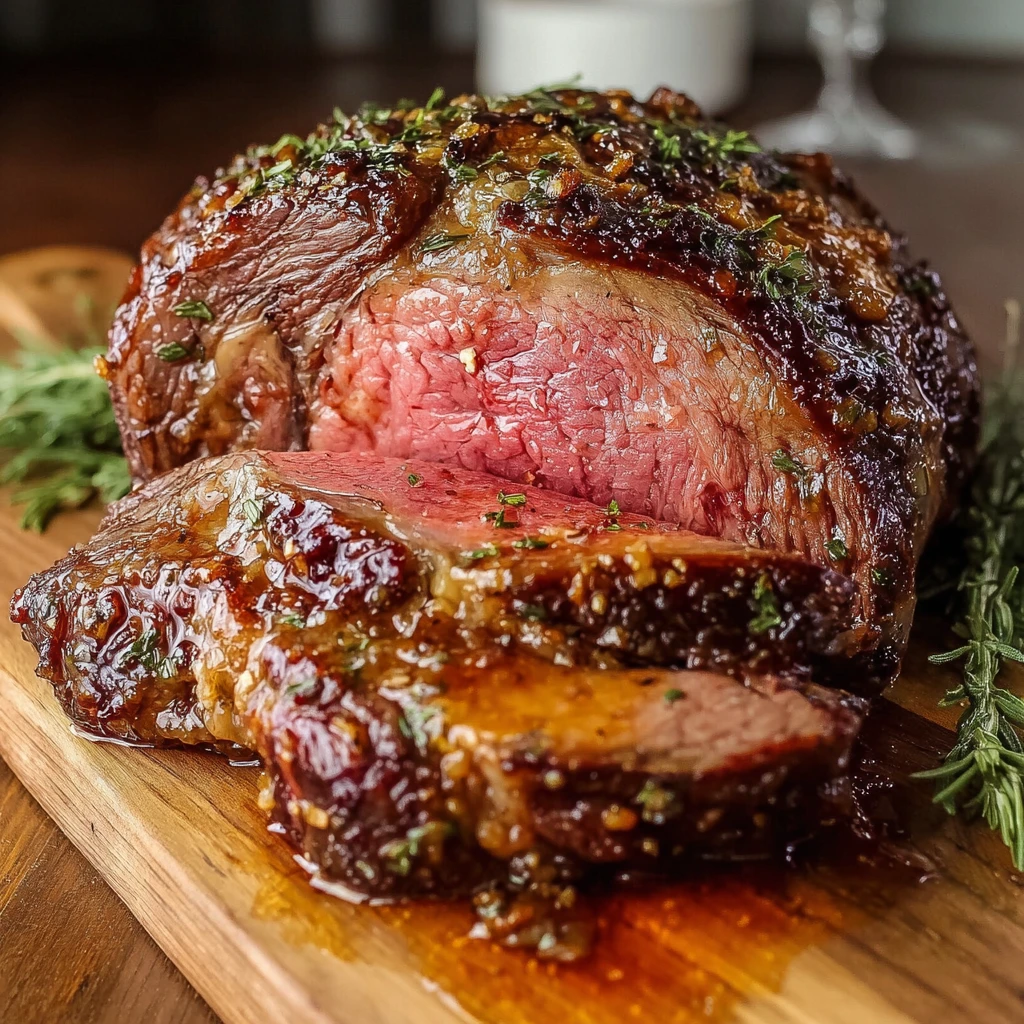 Perfect Ribeye Roast Recipe with Rich Red Wine Jus Easily Made