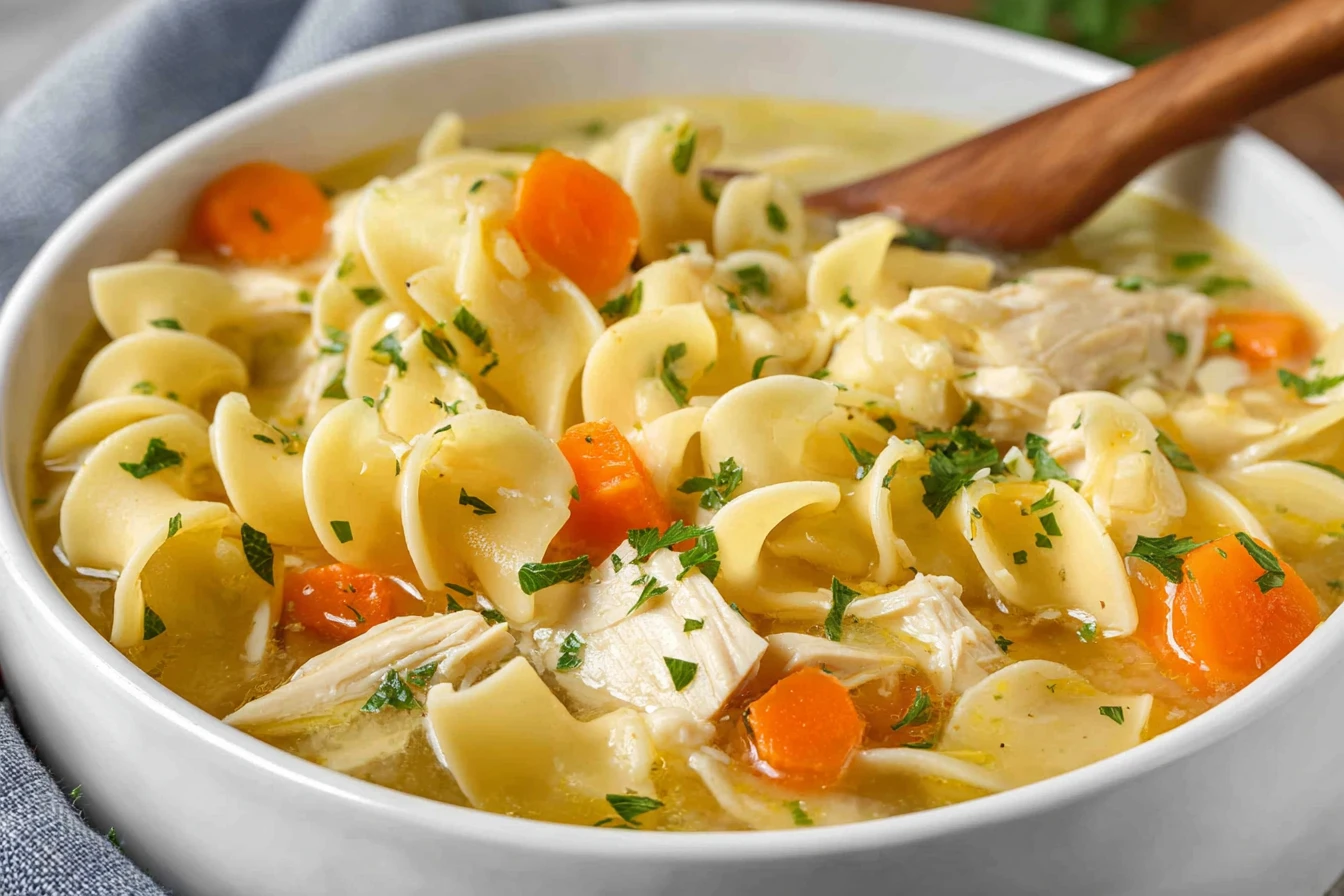 Slow Cooker Chicken Noodle Soup