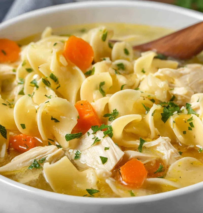 Slow Cooker Chicken Noodle Soup