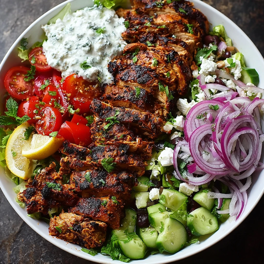 Spiced Grilled Chicken Salad