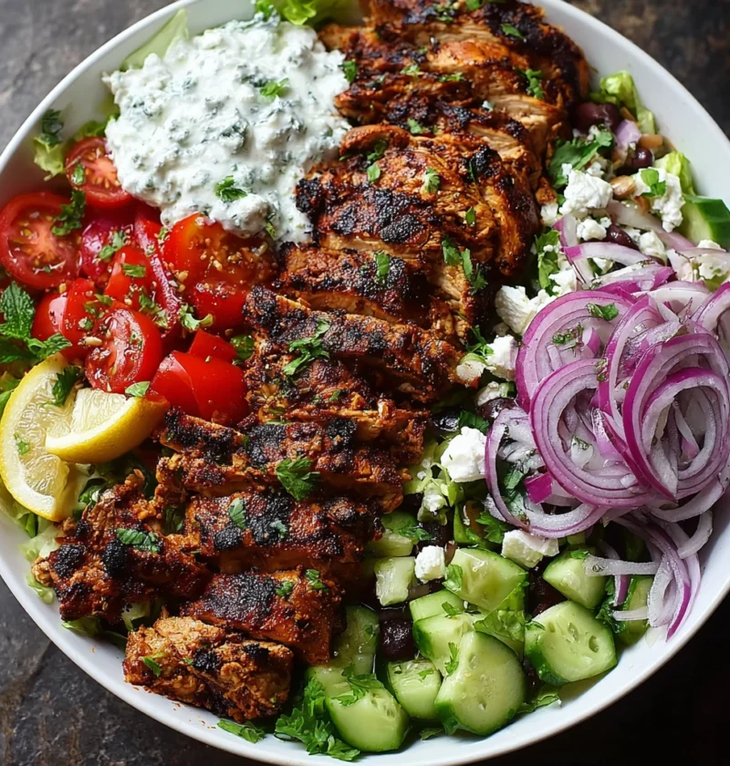 Spiced Grilled Chicken Salad