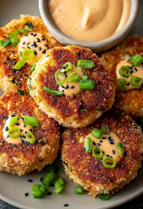 Tuna Cakes Spicy Mayo Flavorpacked Dinner Delight