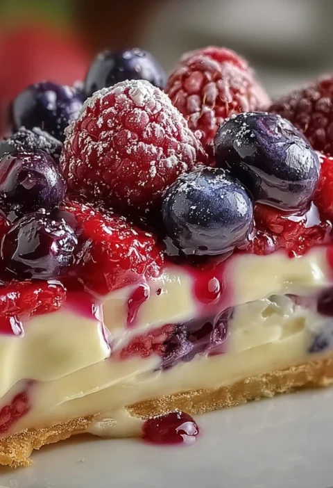 Velvety Vanilla Berry Cheesecake Creamy Elegant Dessert