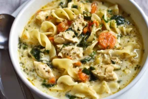 White Lasagna Soup
