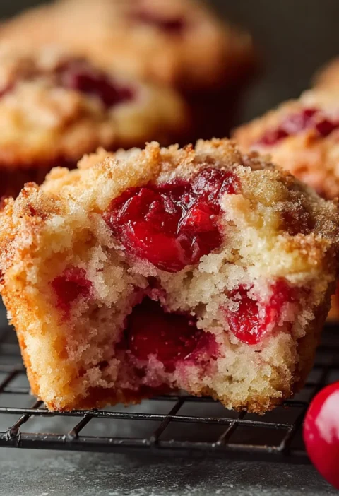 Cherry Cobbler Muffins Irresistibly Recipe Inside