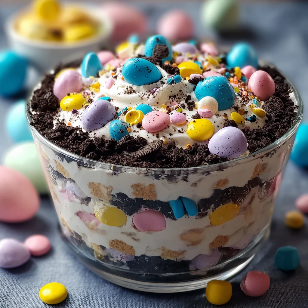 Easter Oreo Cookie Casserole