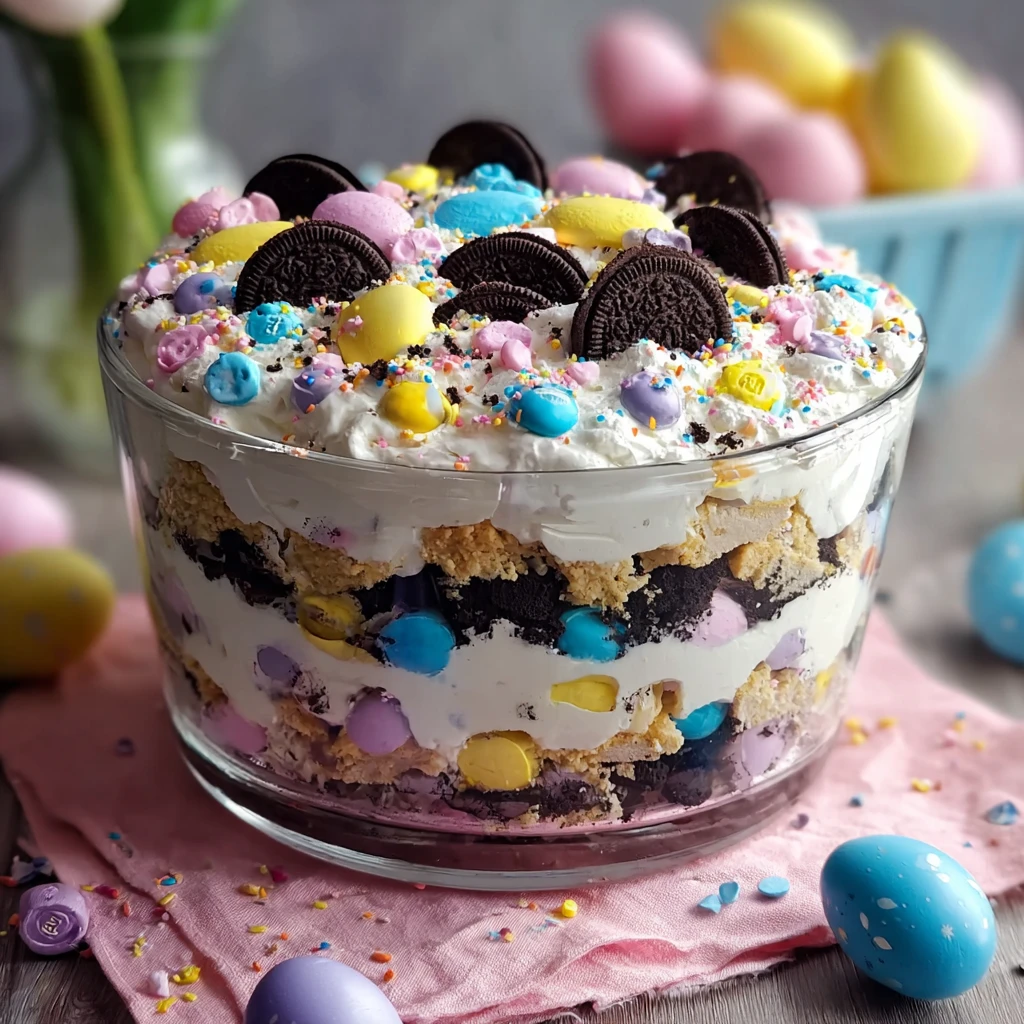 Easter Oreo Cookie Casserole