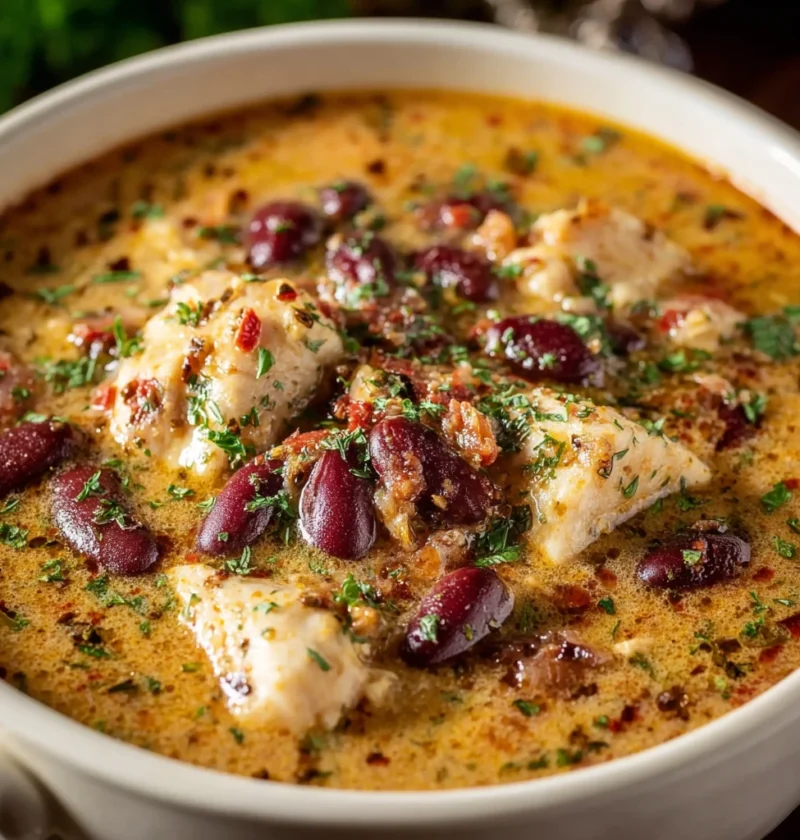 Make Cajun White Chicken Chili Bold Flavorful Comfort