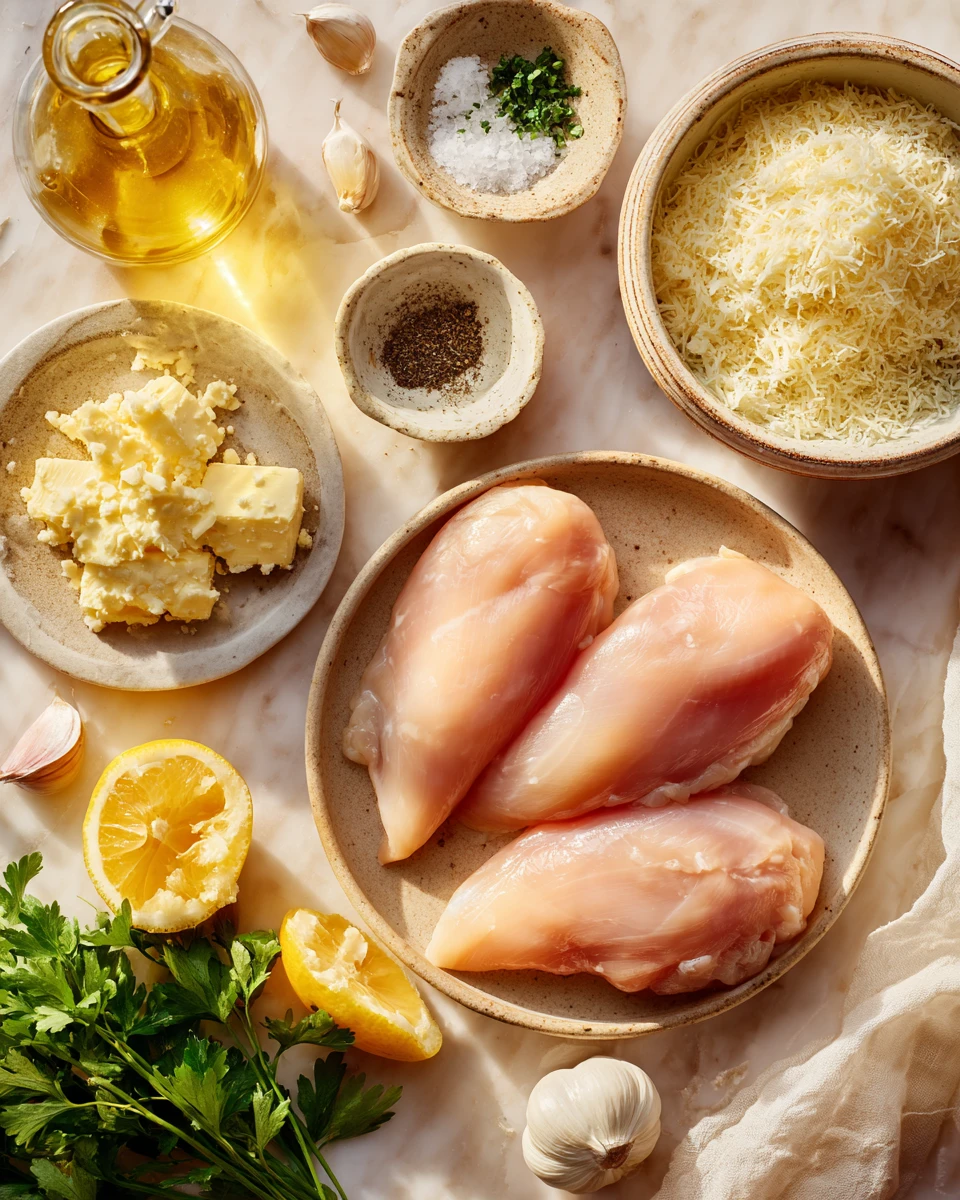 Juicy Garlic Parmesan Chicken