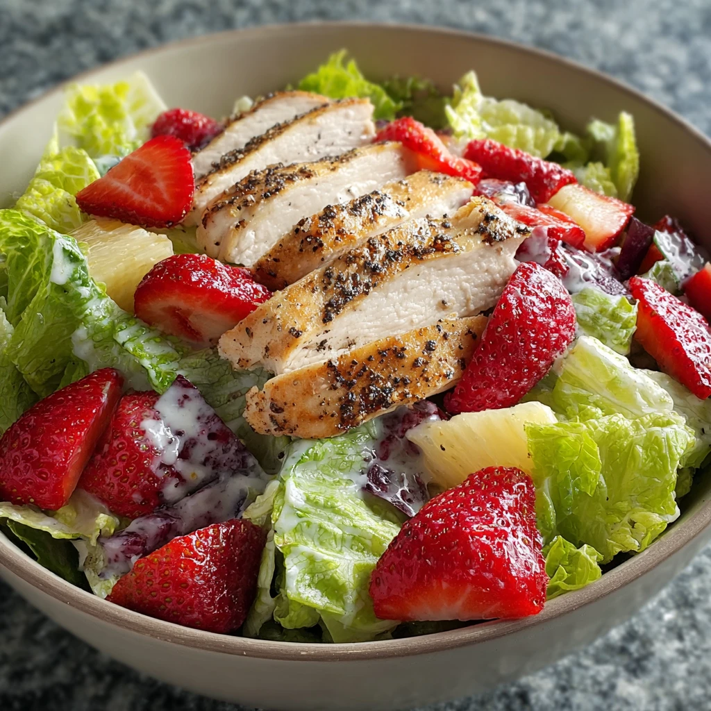 Panera Strawberry Poppyseed Salad
