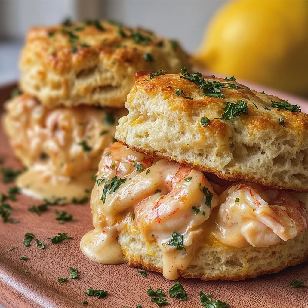 Shrimp Crab Biscuit Melts Recipe