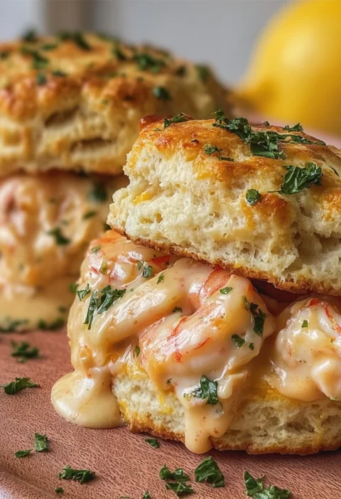 Shrimp Crab Biscuit Melts Recipe