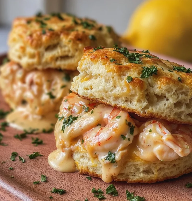 Shrimp Crab Biscuit Melts Recipe