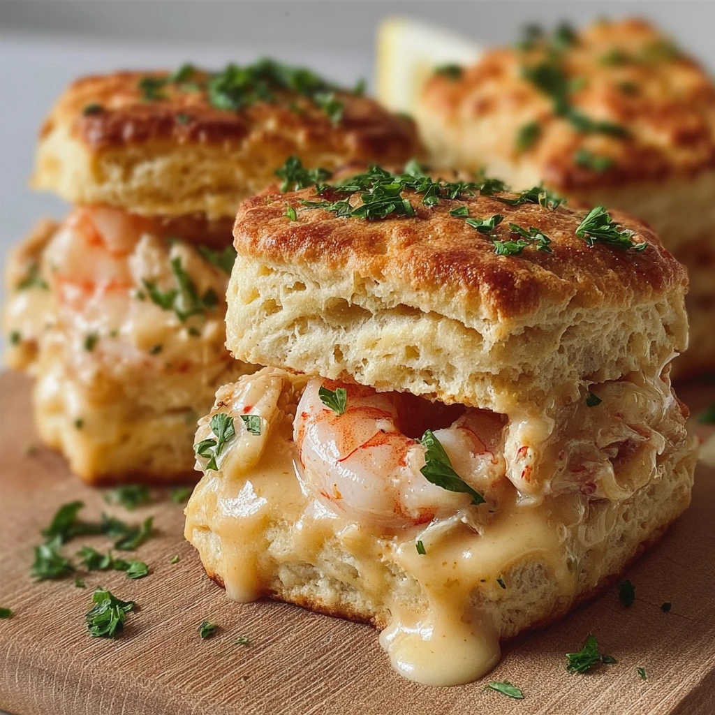 Shrimp Crab Biscuit Melts Recipe