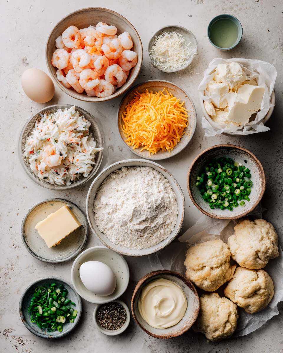 Shrimp Crab Biscuit Melts Recipe