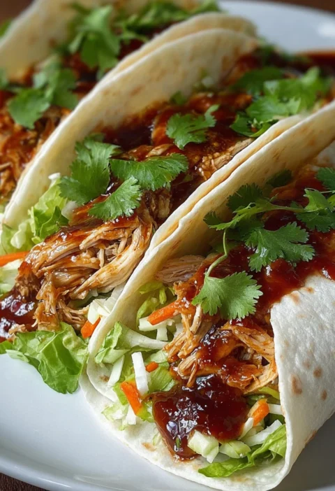 Sweet Chili Chicken Wraps