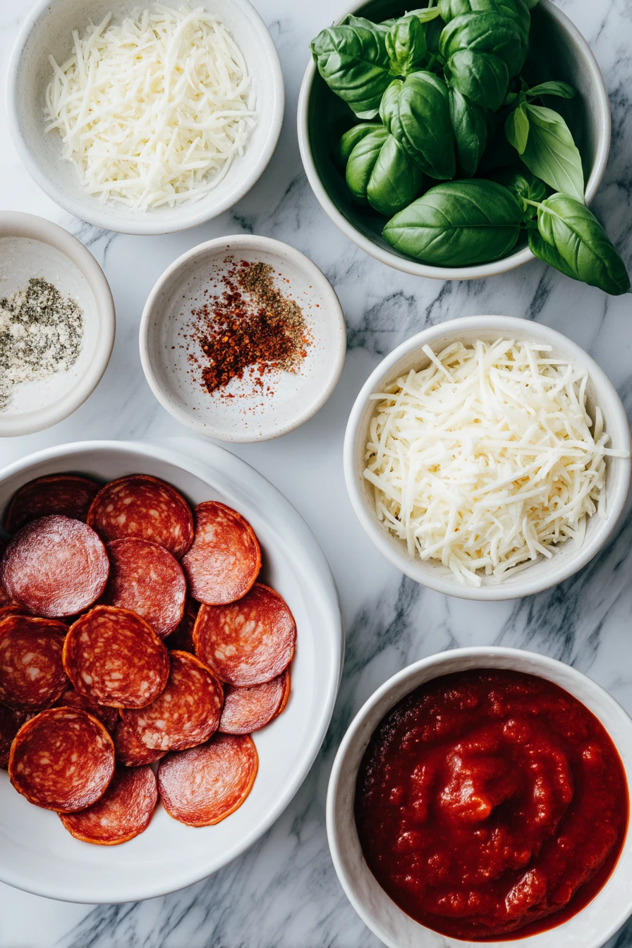 Air Fryer Pepperoni Pizza Chips