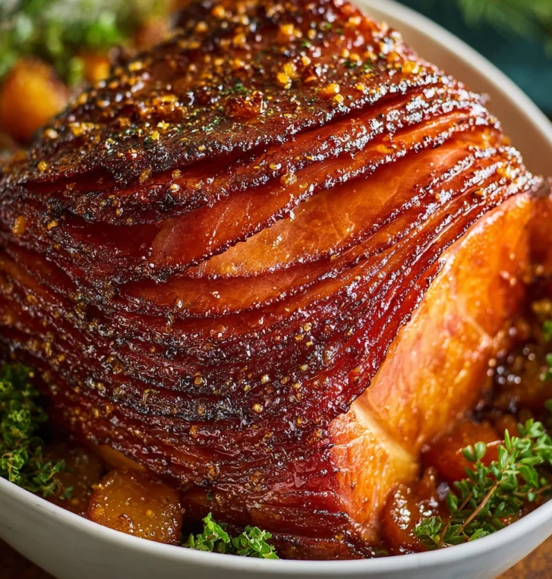 Brown Sugar Glazed Ham Honey Orange Glaze