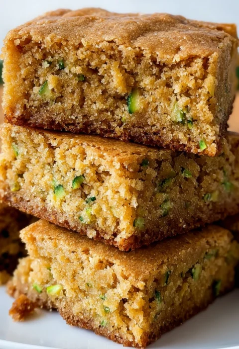 Butterscotch Zucchini Bars