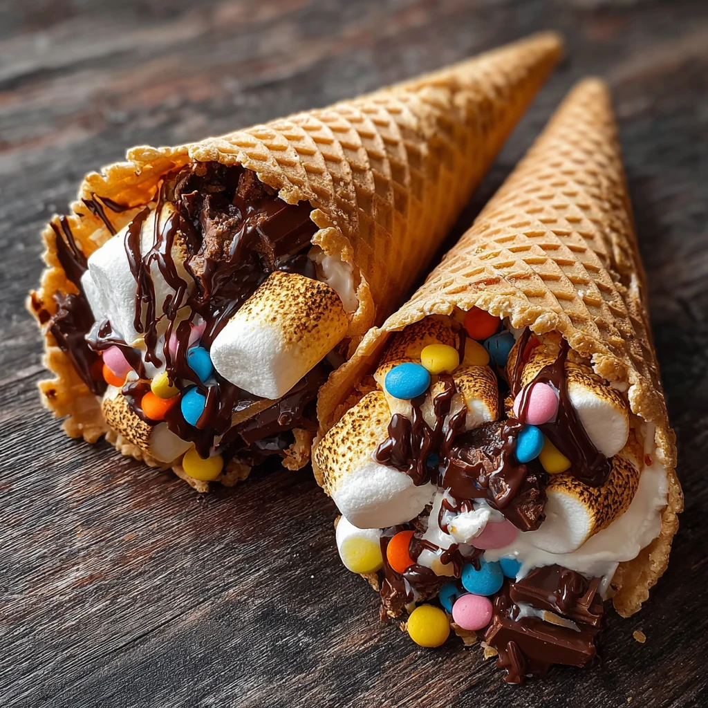 Reese’s Campfire Cones