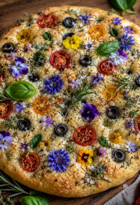Fairy Bread Focaccia
