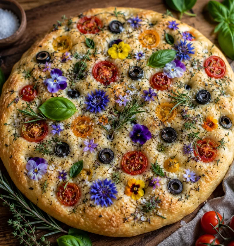 Fairy Bread Focaccia