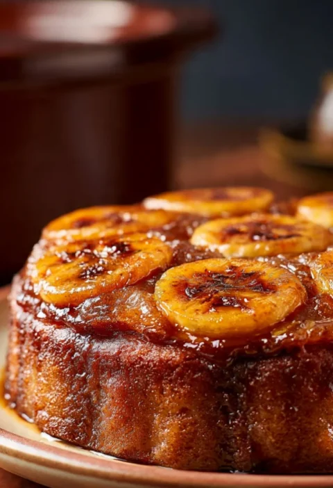 Banana Upside Down Cake